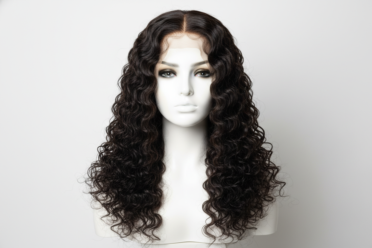Perruque de cheveux deep wave